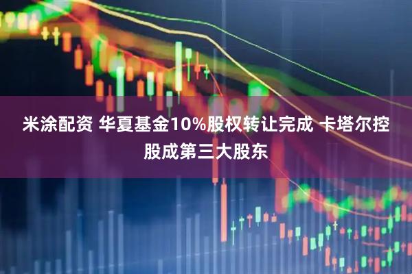 米涂配资 华夏基金10%股权转让完成 卡塔尔控股成第三大股东