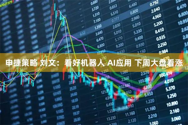 申捷策略 刘文：看好机器人 AI应用 下周大盘看涨